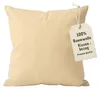 Kissenbezug 25x25 cm Beige | 100% Baumwolle | Atmungsaktive Produktbild-Vorschau 1