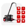A vacuum cleaner with several feature callouts presented in red squares. Náhled obrázku produktu