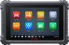 A tablet device displaying a menu of car diagnostic options. Produktbild-Vorschau