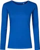 X.O Rundhals Langarmshirt Plus Size Damen, Azurblau, XXXL Produktbild-Vorschau 2