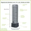 Regentonne grau Standard rund 110 L inkl. Sockel und Hahn Produktbild-Vorschau 2