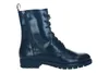 A black leather lace-up boot is shown from the side against a white background. Produktbild-Vorschau