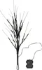 A black LED twig light with yellow lights and a battery pack. Anteprima dell’immagine prodotto