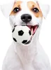 FOOTBALL quietschendes weißes und schwarzes 7cm Produktbild-Vorschau 6