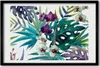 Bild 60x40 MDF-Rahmen, Wandkunst tropische Blumen Produktbild-Vorschau 1