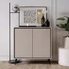 finori Arona 01A Kommode, sand / schwarz Maß: B x H x T ca. Produktbild-Vorschau 2