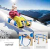 tectake® Slitta in legno Vivian pieghevole, con schienale Anteprima dell’immagine prodotto 13