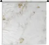 MuchoWow® Wandteppich Wandbehang Marmor - Gold - Weiß Produktbild-Vorschau 1