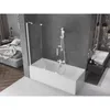 Mexen Velar 2-Flügel-Badewannenwand Regulierbare 120 x 150 Produktbild-Vorschau 2