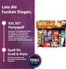 A promotional image for a fireworks set, featuring text and product images. Náhled obrázku produktu