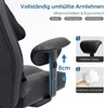 HAPPYHOME XXL Ergonomischer gamingstuhl  mit Fußstütze, Produktbild-Vorschau 5