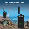 Two Retevis walkie-talkies are shown in a mountainous outdoor setting with a tent in the foreground. Anteprima dell’immagine prodotto