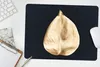 MuchoWow® Mauspad Mousepad Blätter - Schwarz und Gold - Produktbild-Vorschau 5