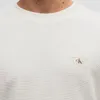 CALVIN KLEIN LV040EM217 LS WAFFLE BADGE CREWNK – Weiß Produktbild-Vorschau 2