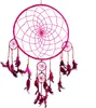Traumfänger - Mobile - Deko - Durchmesser 38 cm pink Produktbild-Vorschau 1