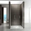 A modern bathroom with a glass shower enclosure. Produktbild-Vorschau