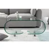 cagü: Design Glascouchtisch Couchtisch [MAYFAIR] Glas Produktbild-Vorschau 3