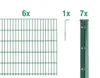 Alberts Doppelstabmattenzaun 8-6-8, Matten 2,50 m, Höhe Produktbild-Vorschau 1