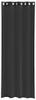 vidaXL Tende in voile con occhielli 2 pezzi nero 140x300 cm Anteprima dell’immagine prodotto 4