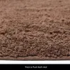 HOMESCAPES Badematten Set 2tlg Spa Surpreme Braun Produktbild-Vorschau 3