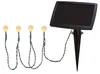 Fata solare a LED Globini - 20 LED bianco caldo - L: 4,75m Anteprima dell’immagine prodotto 3