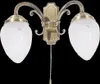 Applique double avec interrupteur E14 brun Annabella 8632 Voir les images du produit 4