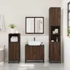 vidaXL Vanity unit brown oak look 65x33x60 cm Náhľad obrázku produktu 2