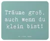 Mr. & Mrs. Panda Mousepad Spruch Alleine schlafen lernen - Produktbild-Vorschau 1