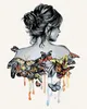 Diamondi - Diamond painting - SCHMETTERLINGSFRAU, 40X50 cm, Produktbild-Vorschau 1