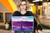 MuchoWow® Laptop Aufkleber Sticker Cover Ölfarbe - Malerei Produktbild-Vorschau 5