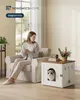 SONGMICS HOME Katzenklo-Schrank, Snapsemble – superschnelle Produktbild-Vorschau 2