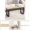 The Living Store Tischplatte 110x40x2,5 cm Rechteckig Produktbild-Vorschau 1
