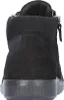 The back view of a black bootie. Produktbild-Vorschau