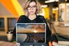MuchoWow® Laptop Aufkleber Sticker Cover Sonnenuntergang - Produktbild-Vorschau 5