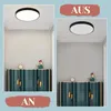 ZMH LED stropné svietidlo čierne stropné svietidlo - 12W Náhľad obrázku produktu 7