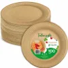 Papier Teller ECO 15 cm – 100 Stück umweltfreundliches Einweggeschirr Náhľad obrázku produktu