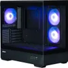 ATX Semitower Gehäuse Schwarz mit 3x A-RGB Lüftern, USB-C, Produktbild-Vorschau 5