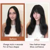 Clip in Pony Haare Haarverlängerungen Flat Bang mit Produktbild-Vorschau 4