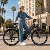 E-Bike Cityrad Mittelmotor 28 Zoll Cityrad E-Fahrrad Damen Produktbild-Vorschau 11
