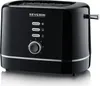 A black Severin toaster on a white background. Produktbild-Vorschau