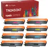 8er Toner Kompatibel Für Brother TN-247 TN243 TN247 Produktbild-Vorschau 1