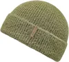 Chillouts weiche kurze Docker Strickmütze Skadi mit Umschlag in grün