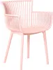 BELIANI Stühle 4er Set in Rosa aus Kunststoff für Innen- Produktbild-Vorschau 5