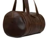 Buckle & Seam Leder Duffle Bag Chap - Braun / Dots Produktbild-Vorschau 3