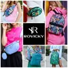 Damen Rucksack elegant sportlich mit Blumenmuster, 30x25x9 Produktbild-Vorschau 11