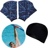 Schwimmhandschuhe, Schwimmhandschuhe mit Schwimmhaube, 1 Produktbild-Vorschau 2