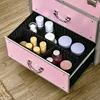 HOMCOM Valise trolley maquillage mallette cosmétique vanity Voir les images du produit 7