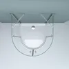 doporro Cabine de Douche Ronde 90x90cm Transparent Paroi de Voir les images du produit 3