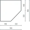 TKmoebel Eckkleiderschrank SIGMA SI2 geräumiger 90 cm Produktbild-Vorschau 8
