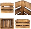 Creative Deco Holzkiste Braun Geflammt | 40 x 30 x 23 cm | Produktbild-Vorschau 6
